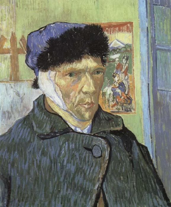 Vincent Van Gogh Self-Portrait with Bandaged Ear